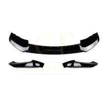 Load image into Gallery viewer, MP Style Gloss Black Front Splitter for BMW F25 X3 F26 X4 LCI 14-17

