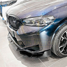 Load image into Gallery viewer, MP Style Gloss Black Front Splitter for BMW F97 X3M F98 X4M LCI 22-26
