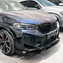 Load image into Gallery viewer, MP Style Gloss Black Front Splitter for BMW F97 X3M F98 X4M LCI 22-26
