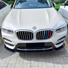 Load image into Gallery viewer, MP Style Gloss Black Front Splitter for BMW G01 X3 Pre-LCI Non M Sport 18-21
