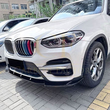 Load image into Gallery viewer, MP Style Gloss Black Front Splitter for BMW G01 X3 Pre-LCI Non M Sport 18-21
