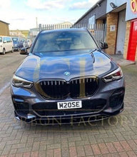 Load image into Gallery viewer, MP Style Gloss Black Front Splitter for BMW G05 X5 19-22
