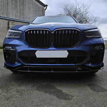 Load image into Gallery viewer, MP Style Gloss Black Front Splitter for BMW G05 X5 19-22
