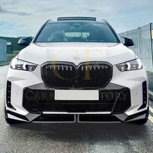 Load image into Gallery viewer, MP Style Gloss Black Front Splitter for BMW G05 X5 LCI 23-Present
