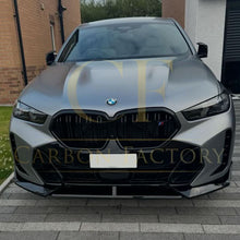 Load image into Gallery viewer, MP Style Gloss Black Front Splitter for BMW G06 LCI X6 23-Present
