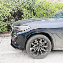 Load image into Gallery viewer, MP Style Gloss Black Front Splitter for BMW G06 X6 Pre-LCI 19-22
