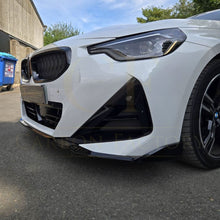 Load image into Gallery viewer, MP Style Gloss Black Front Splitter for BMW G42 2 Series Coupe 21-Present
