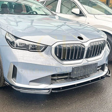 Load image into Gallery viewer, MP Style Gloss Black Front Splitter for BMW G60 G61 5 Series Standard model 24-Present

