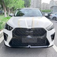 Load image into Gallery viewer, MP Style Gloss Black Front Splitter for BMW U10 X2 23-Present
