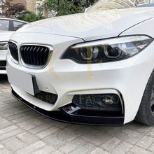 Load image into Gallery viewer, MP4 Style Gloss Black Front Splitter for BMW F22 F23 2 Series 14-20
