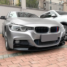 Load image into Gallery viewer, MP4 Style Gloss Black Front Splitter for BMW F30 F31 3 Series 13-19
