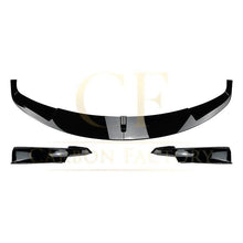 Load image into Gallery viewer, MP4 Style Gloss Black Front Splitter for BMW F30 F31 3 Series 13-19
