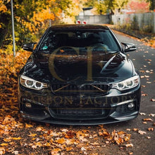 Load image into Gallery viewer, MP4 Style Gloss Black Front Splitter for BMW F32 F33 F36 4 Series 14-20
