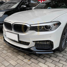 Load image into Gallery viewer, MP4 Style Gloss Black Front Splitter for BMW G30 G31 5 Series Pre-LCI 17-20
