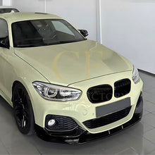 Load image into Gallery viewer, P Style Gloss Black Front Splitter for BMW F20 F21 1 Series LCI M Sport 15-19
