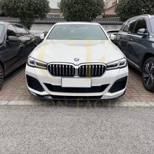 Load image into Gallery viewer, P Style Gloss Black Front Splitter for BMW G30 G31 5 Series LCI 21-24
