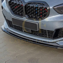 Load image into Gallery viewer, RS Style Gloss Black Front Splitter for BMW F40 1 Series 19-24
