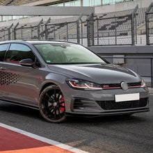 Load image into Gallery viewer, TCR Style Gloss Black Front Splitter for VW Golf MK7.5 GTI 17-20
