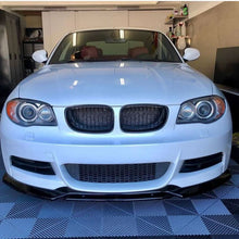 Load image into Gallery viewer, V Style Gloss Black Front Splitter for BMW 1 Series E82 E88 2007-2013
