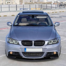 Load image into Gallery viewer, V Style Gloss Black Front Splitter for BMW E90 3 Series LCI 09-12
