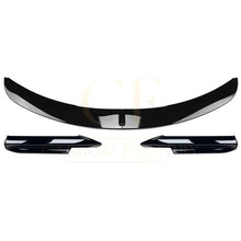 Load image into Gallery viewer, V Style Gloss Black Front Splitter for BMW E90 3 Series Pre-LCI 05-08
