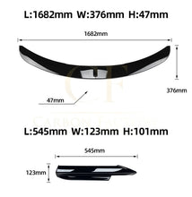 Load image into Gallery viewer, V Style Gloss Black Front Splitter for BMW E90 3 Series Pre-LCI 05-08
