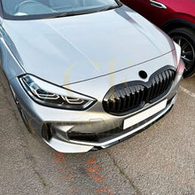 Load image into Gallery viewer, V Style Gloss Black Front Splitter for BMW F40 1 Series 19-24
