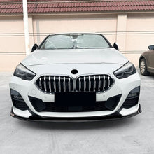 Load image into Gallery viewer, V Style Gloss Black Front Splitter for BMW F44 2 Series 4 Door 20-Present
