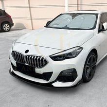 Load image into Gallery viewer, V Style Gloss Black Front Splitter for BMW F44 2 Series 4 Door 20-Present
