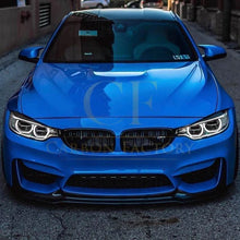 Load image into Gallery viewer, V Style Gloss Black Front Splitter for BMW F80 M3 F82 F83 M4 14-20
