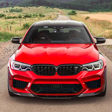 Load image into Gallery viewer, V Style Gloss Black Front Splitter for BMW F90 M5 17-20
