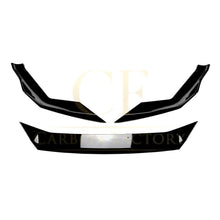 Load image into Gallery viewer, V Style Gloss Black Front Splitter for BMW F90 M5 21-24
