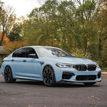 Load image into Gallery viewer, V Style Gloss Black Front Splitter for BMW F90 M5 21-24
