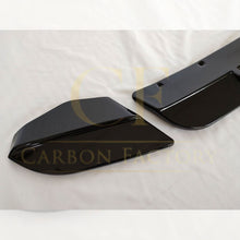 Load image into Gallery viewer, V Style Gloss Black Front Splitter for BMW F97 X3M F98 X4M 18-21
