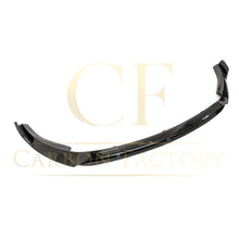 Load image into Gallery viewer, V Style Gloss Black Front Splitter for Mercedes Benz W205 C Class AMG 19-21
