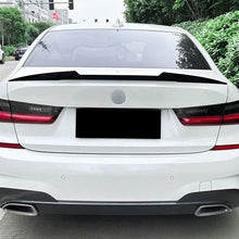Load image into Gallery viewer, Small V Style Gloss Black Boot Spoiler for BMW G20 3 Series G80 M3 19-Present
