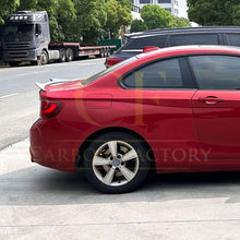 Load image into Gallery viewer, Small V Style Gloss Black Spoiler for BMW F22 2 Series F87 M2 M2C 14-20
