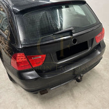 Load image into Gallery viewer, V Style Gloss Black Mid Spoiler for BMW E91 Estate 3 Series 05-13

