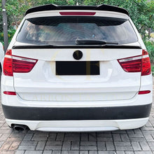 Load image into Gallery viewer, V Style Gloss Black Mid Spoiler for BMW F25 X3 11-17
