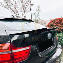 Load image into Gallery viewer, V Style Gloss Black Mid Spoilers for BMW E71 X6 08-14
