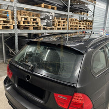 Load image into Gallery viewer, V Style Gloss Black Roof Spoiler for BMW E91 Estate 3 Series 05-13
