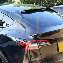 Load image into Gallery viewer, V Style Gloss Black Roof Spoiler for Tesla Model Y 19-24
