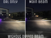 Load image into Gallery viewer, IllumiNite H15 Main Beam / DRL Ice White Halogen Bulb Upgrade – 6500K (715	| PGJ23t-1)
