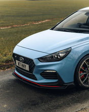 Load image into Gallery viewer, HYUNDAI I30 N EVO-1 GLOSS BLACK FRONT SPLITTER BY ZAERO (2018+, PD)

