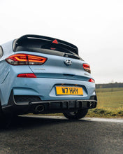 Load image into Gallery viewer, HYUNDAI I30 N EVO-1 GLOSS BLACK REAR DIFFUSER BY ZAERO (2018+, PD)

