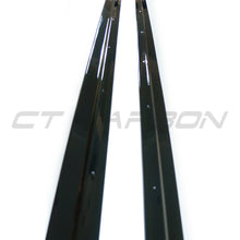 Load image into Gallery viewer, BMW X5 2014-2018 F15 GLOSS BLACK FULL LENGTH SIDE SKIRTS
