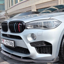 Load image into Gallery viewer, MP Style Carbon Fibre Front Splitter for BMW F85 X5M F86 X6M 16-Present
