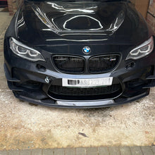 Load image into Gallery viewer, MTC Style Carbon Fibre Front Splitter for BMW F87 M2 OG 16-18
