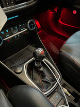 Load image into Gallery viewer, Genuine Carbon Fibre Gear Knob with Red ST Logo – Fits Most Manual Ford Models
