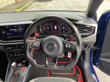 Load image into Gallery viewer, Volkswagen Polo MK6 AW GTI / R-line Carbon Fibre Steering Wheel (CUSTOM / 2018 - 2020)
